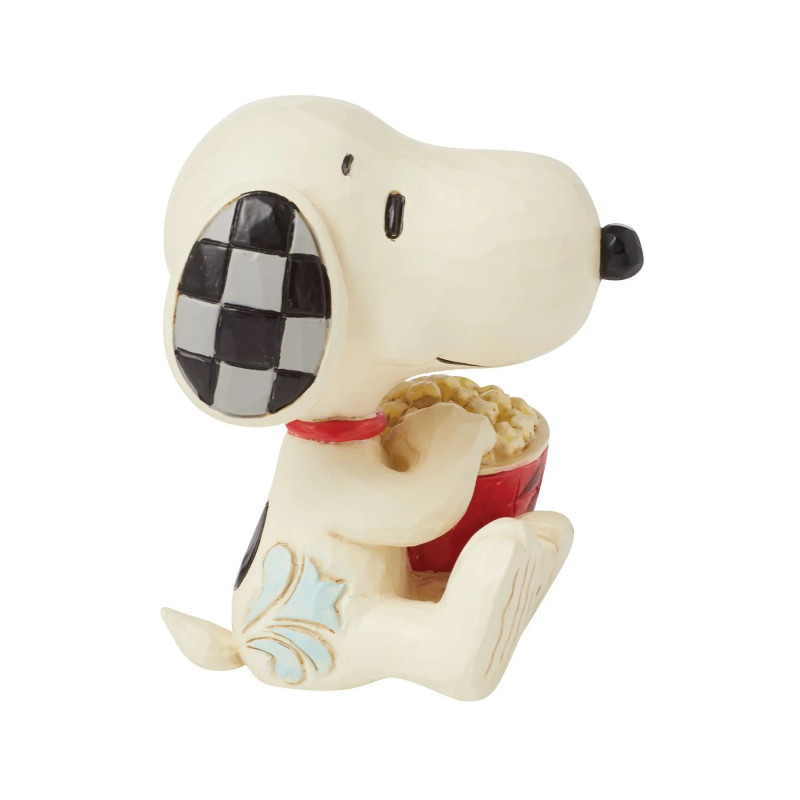 FIN 2025 : Peanuts - Traditions - Figurine mini Snoopy Popcorn