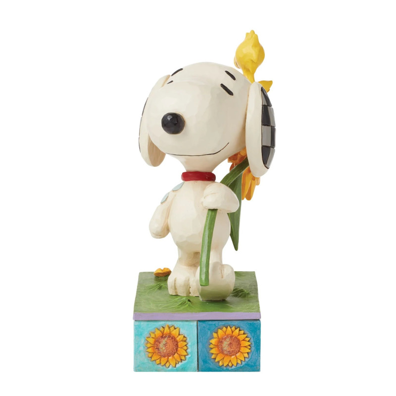 Peanuts - Traditions - Figurine Sunsational Friendship (Snoopy Sunflower)