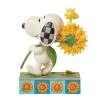 Peanuts - Traditions - Figurine Sunsational Friendship (Snoopy Sunflower)