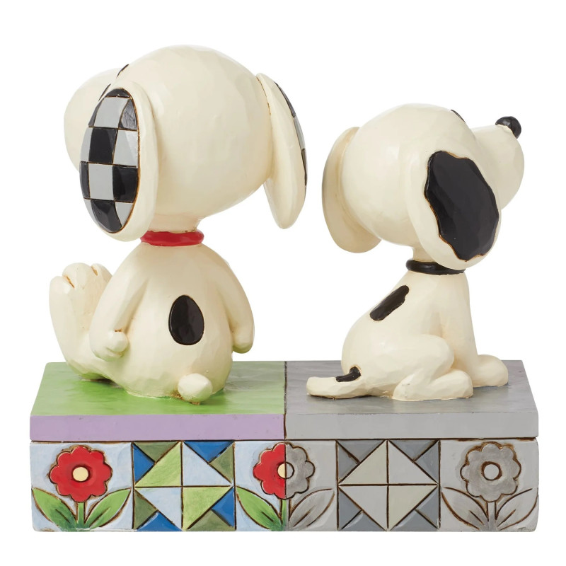 JUILLET 2025 : Peanuts - Traditions - Figurine I Remember You (1950's vs Modern Snoopy)