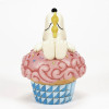Peanuts - Traditions - Figurine Sprinkle Snooze (Snoopy Laying on Cupcake)