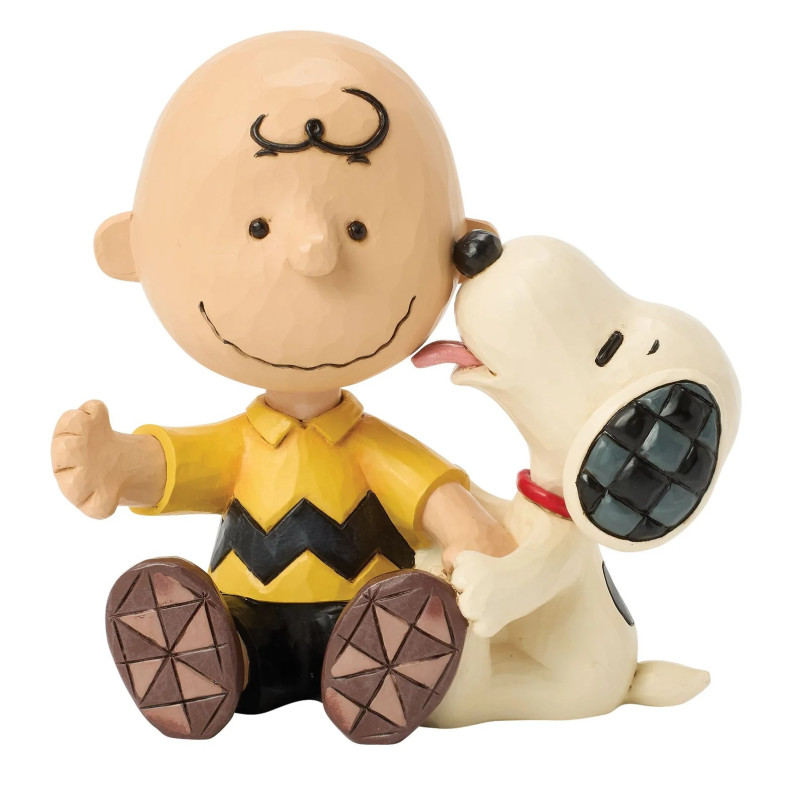 Peanuts - Traditions - Figurine Charlie & Snoopy