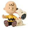 Peanuts - Traditions - Figurine Charlie & Snoopy