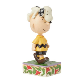 Peanuts - Traditions - Figurine Head Honcho (Snoopy on Charlie Brown's Head)