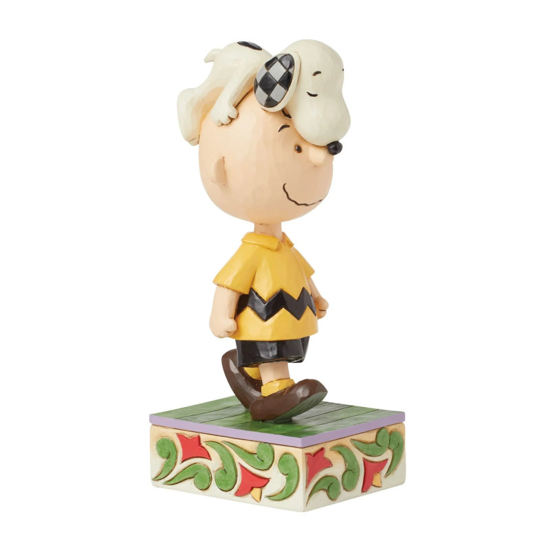 Peanuts - Traditions - Figurine Head Honcho (Snoopy on Charlie Brown's Head)