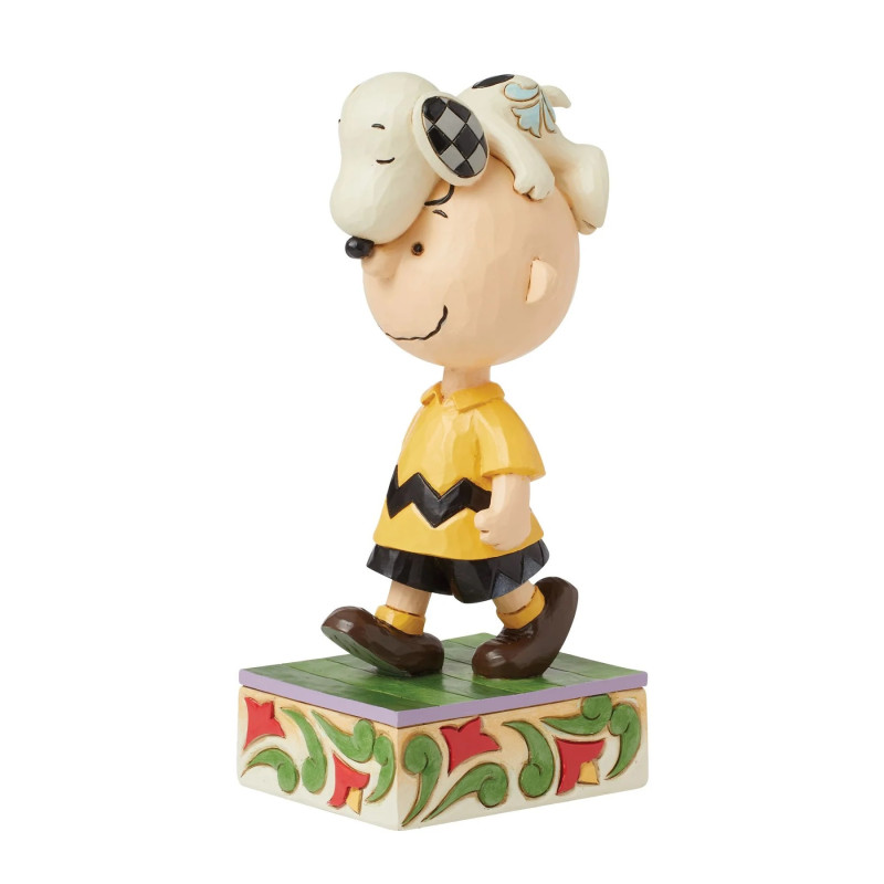 Peanuts - Traditions - Figurine Head Honcho (Snoopy on Charlie Brown's Head)