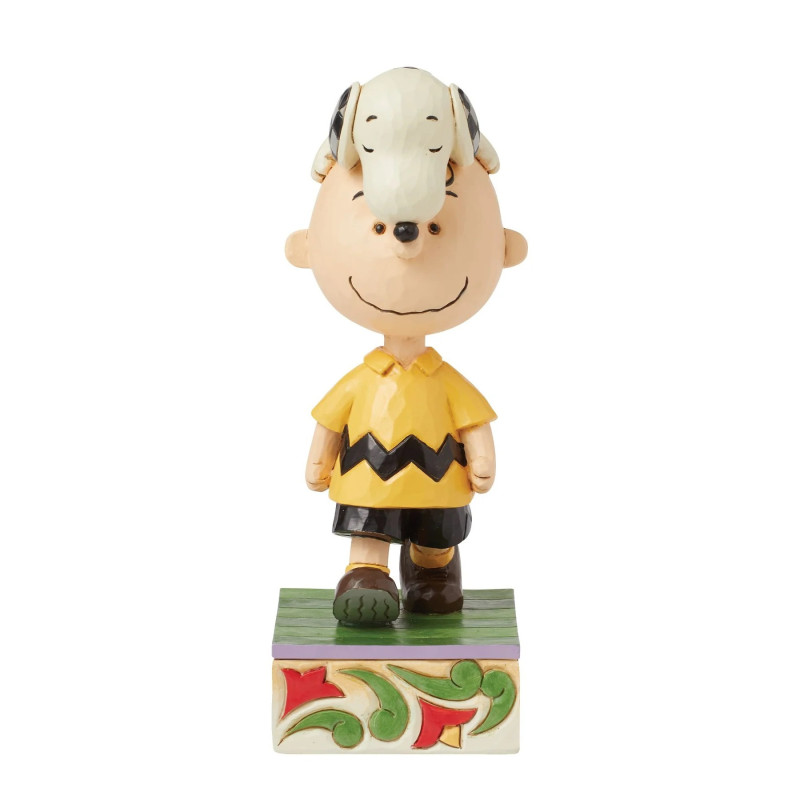 Peanuts - Traditions - Figurine Head Honcho (Snoopy on Charlie Brown's Head)