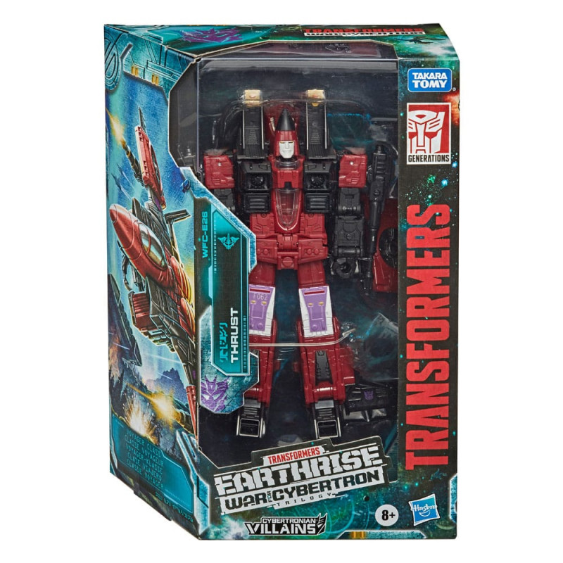 Transformers Generations War for Cybertron: Earthrise - Figurine Voyager Class Thrust 18 cm