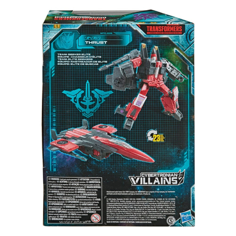 DÉCEMBRE 2025 : Transformers Generations War for Cybertron: Earthrise - Figurine Voyager Class Thrust 18 cm