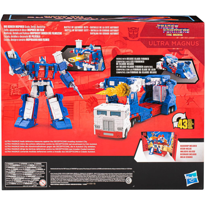 DÉCEMBRE 2025 : The Transformers: The Movie Generations  - Figurine Studio Series Commander Class 86-21 Ultra Magnus 24 cm