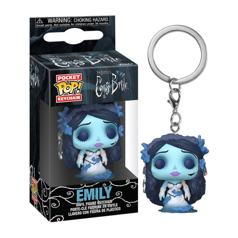 Corpse Bride (Les Noces Funèbres) - Pop! Pocket - Porte-clé Emily w/ Butterflies