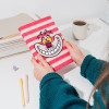 Disney : Alice au Pays des Merveilles - Carnet A5 couverture peluche Cheshire Cat