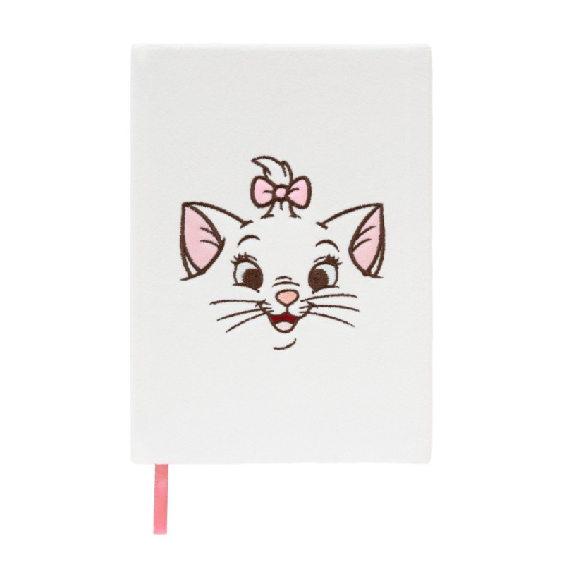 Disney : Les Aristochats - Carnet A5 couverture peluche Marie