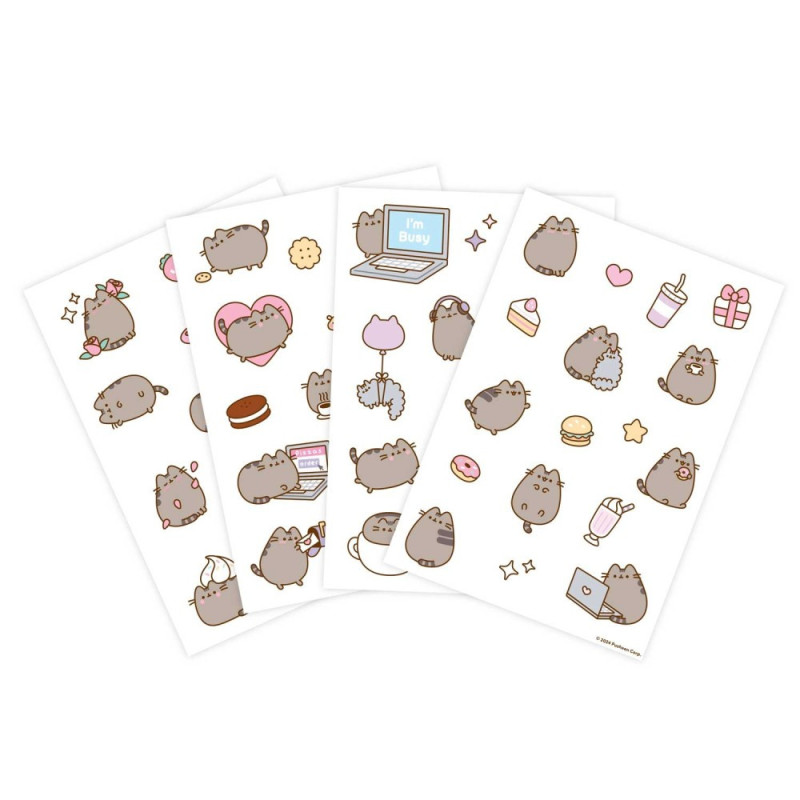 Pusheen - Set de 60 gadget decals