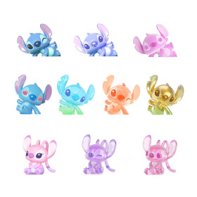 Disney - Mini figurine Angel & Stitch sachet mystère 1 EXEMPLAIRE ALEATOIRE