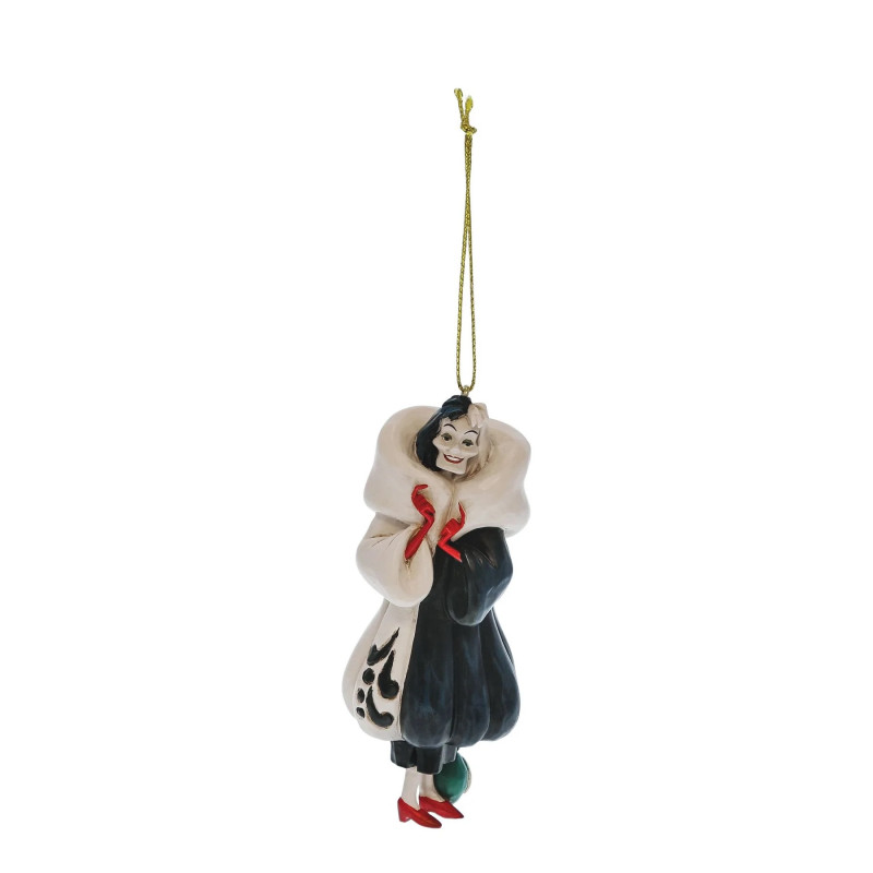 OCTOBRE 2025 : Disney : Les 101 Dalmatiens - Traditions - Ornement figurine Cruella