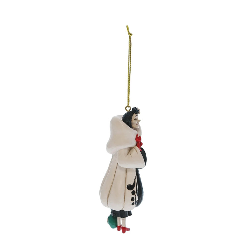 OCTOBRE 2025 : Disney : Les 101 Dalmatiens - Traditions - Ornement figurine Cruella