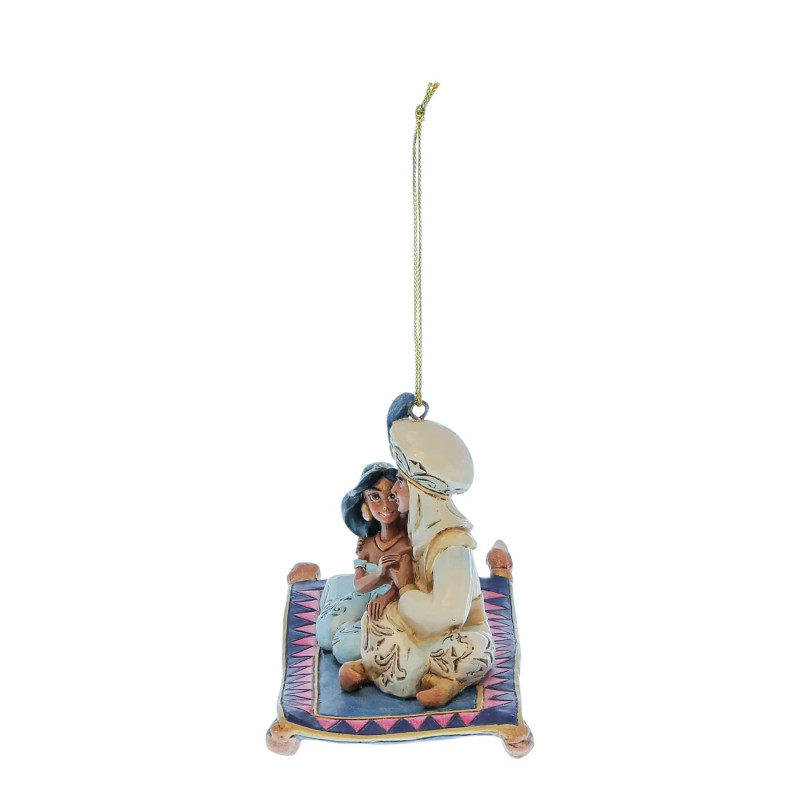 Ornement Aladdin & Jasmine – Licence Disney Traditions Enesco