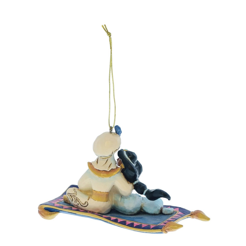Ornement Aladdin & Jasmine – Licence Disney Traditions Enesco
