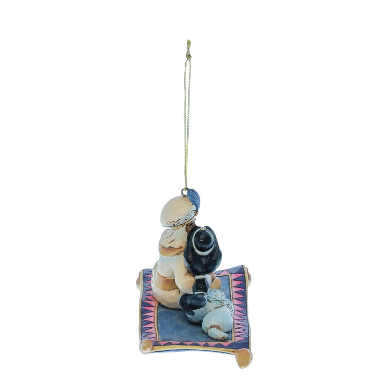 Ornement Aladdin & Jasmine – Licence Disney Traditions Enesco