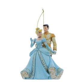 Disney : Cendrillon - Traditions - Ornement figurine Cendrillon & Prince Charmant