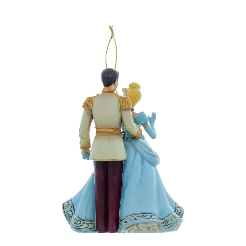 DÉCEMBRE 2025 : Disney : Cendrillon - Traditions - Ornement figurine Cendrillon & Prince Charmant