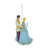 OCTOBRE 2025 : Disney : Cendrillon - Traditions - Ornement figurine Cendrillon & Prince Charmant