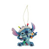 Disney : Lilo & Stitch - Traditions - Ornement figurine Stitch Wrapped in Christmas Lights