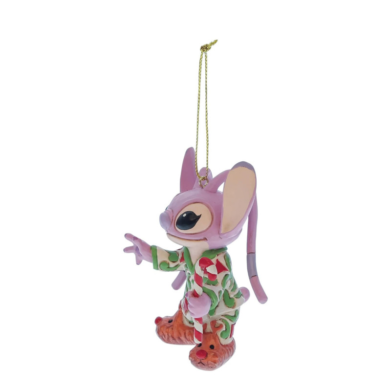 OCTOBRE 2025 : Disney : Lilo & Stitch - Traditions - Ornement figurine Angel in Christmas PJs
