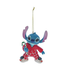 Disney : Lilo & Stitch - Traditions - Ornement figurine Stitch in Christmas PJs