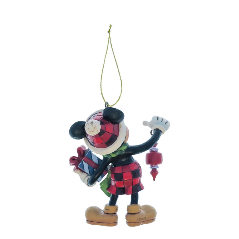OCTOBRE 2025 : Disney - Traditions - Ornement figurine Mickey Holding Gifts