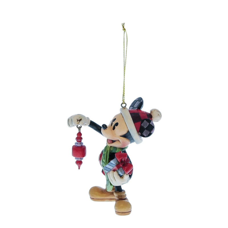OCTOBRE 2025 : Disney - Traditions - Ornement figurine Mickey Holding Gifts