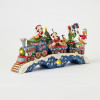 Disney - Traditions - Figurine Christmas Cheer on Track (Mickey & friends LED Musical Train)