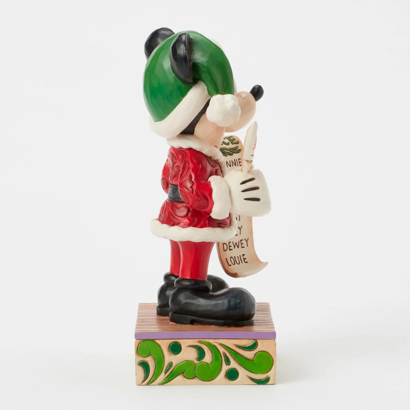 OCTOBRE 2025 : Disney - Traditions - Figurine Twenty Years of Magic (Santa Mickey with List)