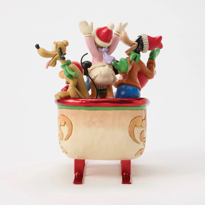 OCTOBRE 2025 : Disney - Traditions - Figurine A Sleigh Full of Joy (Mickey & Friends Sled)