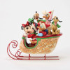 OCTOBRE 2025 : Disney - Traditions - Figurine A Sleigh Full of Joy (Mickey & Friends Sled)