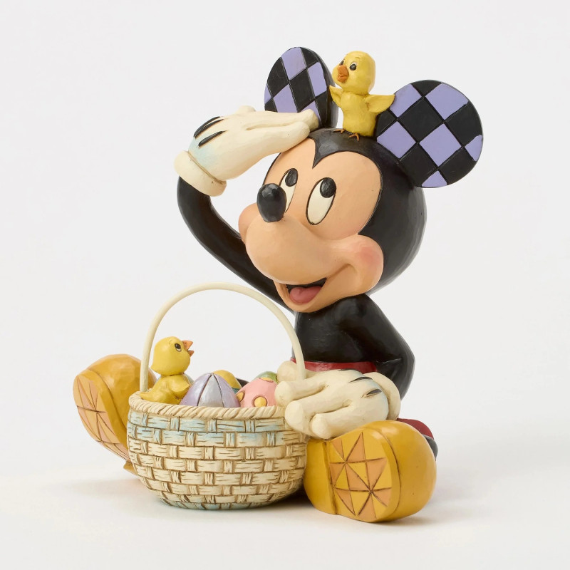 DÉCEMBRE 2025 : Disney - Traditions - Figurine Easter Surprise (Mickey Mouse Easter Basket)