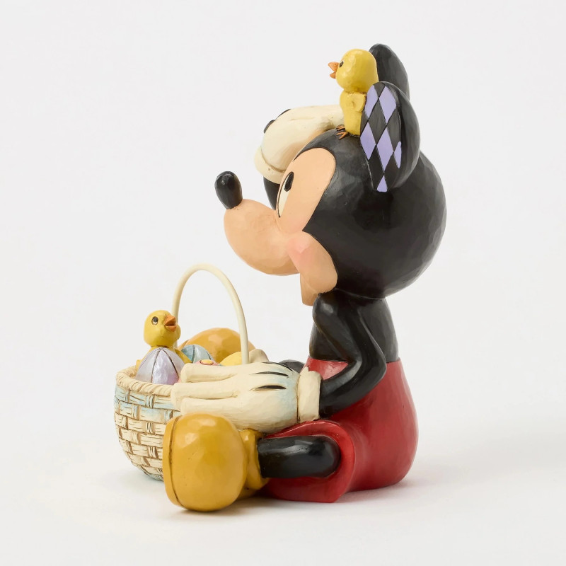 Statue Mickey Panier Pâques – Disney Traditions