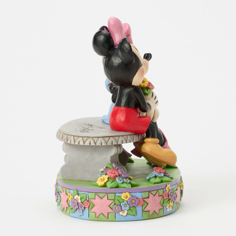 Mickey et Minnie Sur Un Banc – Disney Traditions – Jim Shore