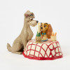 DÉCEMBRE 2025 : Disney : La Belle & le Clochard - Traditions - Figurine Dinner for Two (Lady & the Tramp Spaghetti)