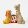 DÉCEMBRE 2025 : Disney : La Belle & le Clochard - Traditions - Figurine Dinner for Two (Lady & the Tramp Spaghetti)