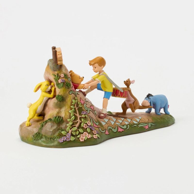 OCTOBRE 2025 : Disney : Winnie l'Ourson - Traditions - Figurine Friends to the Rescue (Pooh & Friends Anniversary)