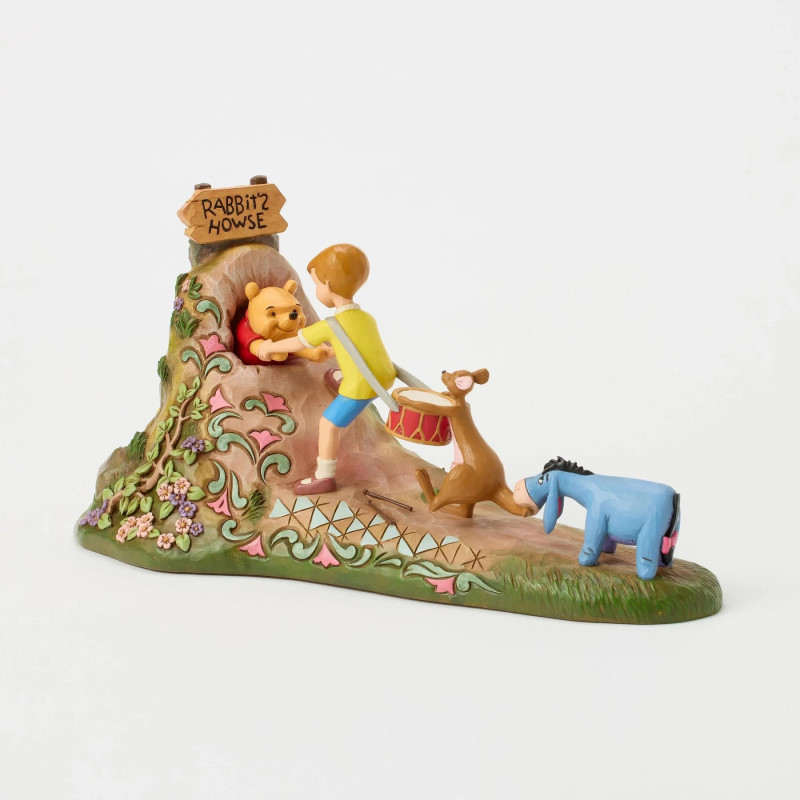 OCTOBRE 2025 : Disney : Winnie l'Ourson - Traditions - Figurine Friends to the Rescue (Pooh & Friends Anniversary)
