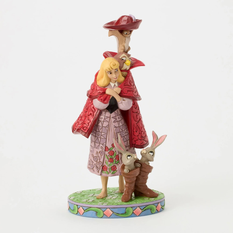 DÉCEMBRE 2025 : Disney : La Belle au Bois Dormant - Traditions - Figurine Princess of the Woods (Aurora with Animals)