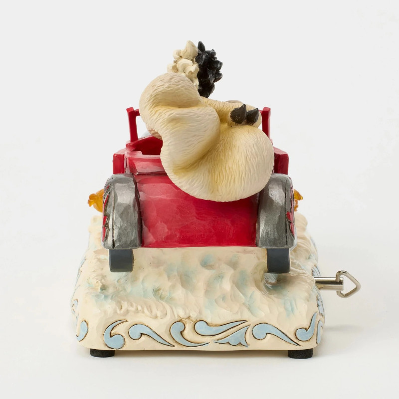 DÉCEMBRE 2025 : Disney : Les 101 Dalmatiens - Traditions - Figurine Driving De Vil-ishly (Cruella Musical Car)