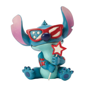 Disney : Lilo & Stitch - Traditions - Figurine Patriotic Stitch