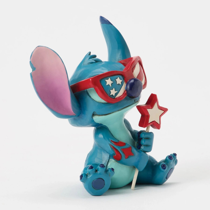 NOVEMBRE 2025 : Disney : Lilo & Stitch - Traditions - Figurine Patriotic Stitch