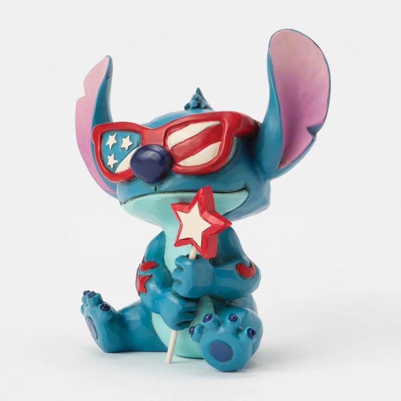 NOVEMBRE 2025 : Disney : Lilo & Stitch - Traditions - Figurine Patriotic Stitch