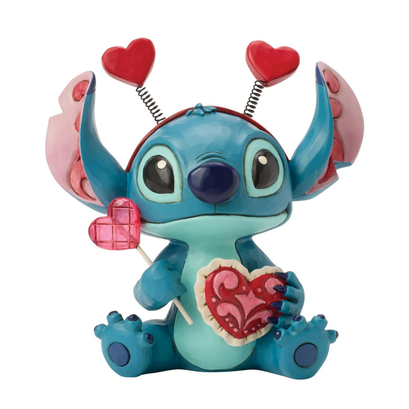 Disney : Lilo & Stitch - Traditions - Figurine Stitch Sucker For Love