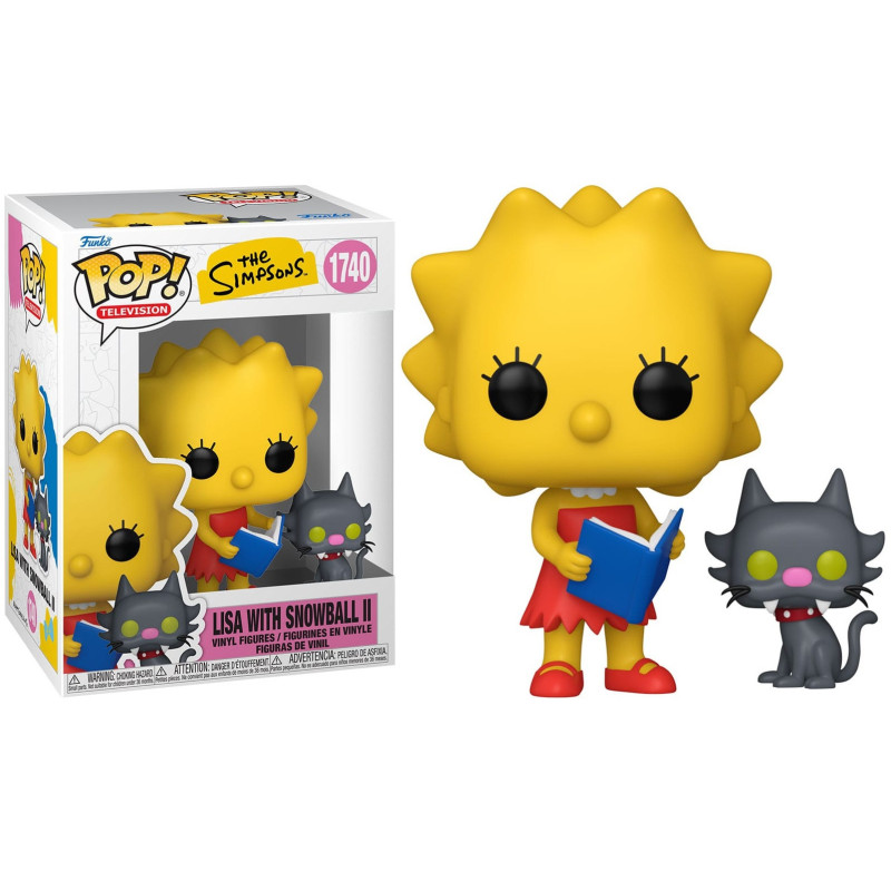 The Simpsons - Pop! - Lisa Simpson & Snowball II n°1740